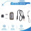 2X Chameleon Ultra Upgrade  Card Emulator+CUID Keychain RFID Chip Reader 125K 13.56M Card Decode NFC Duplicator 4