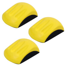 3X 5 Inch Hand Sanding Block for Hook & Loop Sandpaper Hand Pad Polishing Pad Abrasive Tools