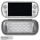 For Trimui  Pro Handheld Game Console Case TPU Protective Cover Anti-Scratch Anti-Fall Storage Box Accessory B 3