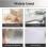 Adjustable Curved Hand Push Board Paint Polishing Tool 70x198mm Multi-Functional Car Bodywork Tool 4