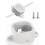 H706 Outdoor Light Mounting Clips, 60 Pcs,  and Secure, Ideal for Permanent Installations 2