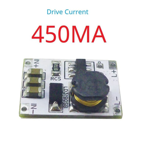 3.3-32V LED Dimmer Step-Down Constant Current LED Driver Module for Led Strip Lights Bedroom Signs Neon 450MA 1