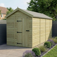 6 x 15 Apex Shed Tanalised (Single Door, No Windows)