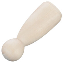 48 Pcs People Shapes, Male&Female Decorative Wooden Doll People, Unfinished Wooden Peg Doll Bodies, Great