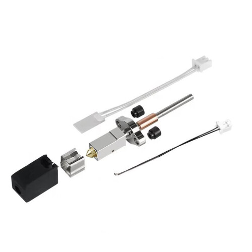 Upgrade Hotend Kit for  K1C Hotend Replaceable Nozzle Brass 0.4mm for K1 MAX Hotend Kit 3D Printer