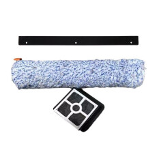 For W90 Cordless Wireless Vacuum Cleaner Spare Filter Mop Cloth Rubber Scraper Kit