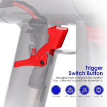 Trigger Button for V7 V8 SV10 SV11 Vacuum Cleaner, Strong Red Power Button Replacement Repair Parts