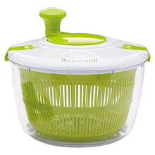 Large Salad Spinner - Wash,Rotate & Dry Salad Vegetables,Fruits&Vegetables, 5 Quarts,Salad Spinner