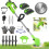 21V Cordless Grass Strimmer 2 Batteries 3