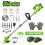 21V Cordless Grass Strimmer 2 Batteries 4