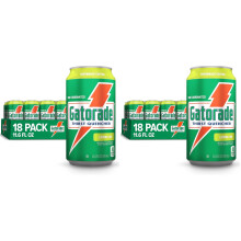 Gatorade Thirst Quencher,Lemon-Lime,12 Fl Oz Cans,(Pack of 36)