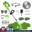 21V Cordless Grass Strimmer 2 Batteries 1