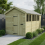 6 x 15 Apex Shed Tanalised (Single Door, With Windows) 1