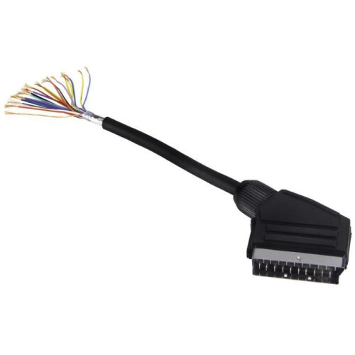 Hama Cabo de ligação péritel - HAMA - 1,5 m - Conector macho - Preto - Vídeo 2