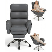 Ergonomic Office Chair, Desk Chair with Foot Rest