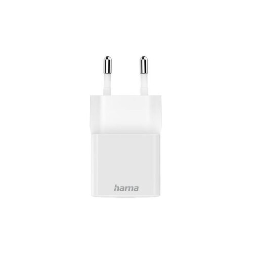 Hama Netadapter - HAMA - MINI-OPLADER USB-C - 20W - Power Delivery - Qualcomm Quick Charge 1