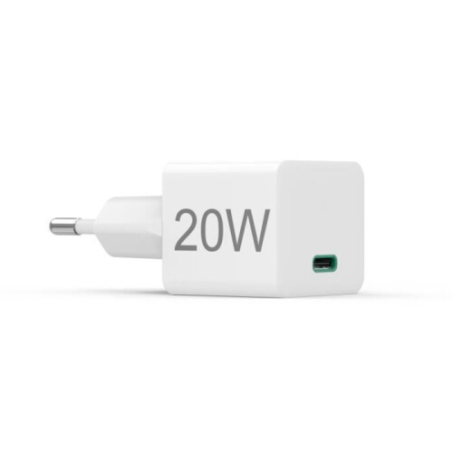 Hama Netadapter - HAMA - MINI-OPLADER USB-C - 20W - Power Delivery - Qualcomm Quick Charge 2