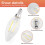 Dimmable E12 2W COB Edison Candle Flame Filament LED Light Bulb Lamp 10*3.5cm 4