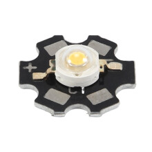 3W High Power Star LED Light Lamp Bulb (White)