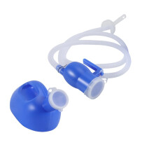 2000Ml Plastic Male Bed Potty Pee Bottle Pee Collector with 160cm Tube Portable Pee Urine Bottle Toilet Supply