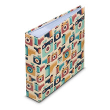 Album photo mémo - Picture World - 200 photos 10x15 cm - Papier FSC mixte - Couverture garnissage doux
