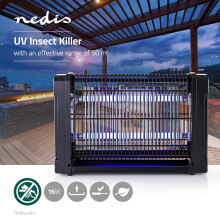 Muggenstop Lichtval | 16 W | Lamptype: F8T5/BL | Effectief bereik: 50 m² | Zwart