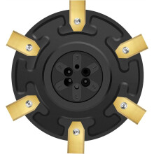 Robotic Lawnmower Tuning - Turntable for Gardena Minimo & Automower Aspire - Blade Plate with 6 Blades