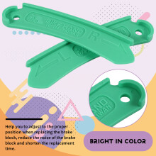 BIKE HAND Durable Bike Brake Block Adjuster Tool Bicycle V Brake Holder Pads Blocks Fits MTB Road BIke Folding Bike Pads