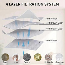 Vacuum Dust Bag for Combo 10 Max Spare Parts Efficient Dust Bag Household Cleaning Accessories 12PCS