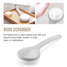 Bath Body Skin LOTION APPLICATOR for Back POST-SHOWER Brush Sponge Pad