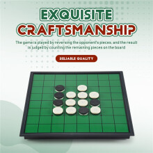Magnetic Portable Folding Reversi Othello Board Chess Standard Educational Home Parent-Children Family Game