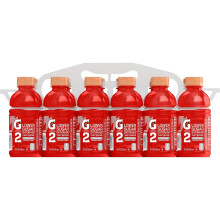 Gatorade G2 Thirst Quencher Sports Drink, Fruit Punch, 12oz Bottle, 12 Pack, Electrolytes for Rehydration