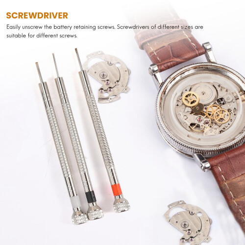 Watch Battery Replacement Tool Kit For Watch Back Remover And Opener 2