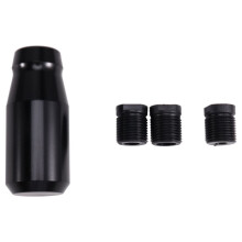 Car Gear Shift Knobs 78mm Aluminum Alloy Weighted Shifter Knobs Metal Gear Lever Stick Handle Car Shift Handle Adapter