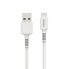 Cabo de carregamento Eco USB-A - Lightning, 1 m, Branco