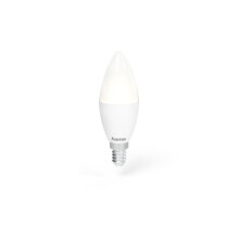 LED-lamp WLAN, E14, 5,5W, dimbaar, kaarsvorm, voor spraakcommando/app., wit