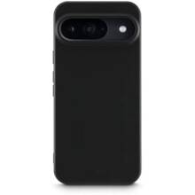 Beschermhoes - HAMA - Google Pixel 9/9 Pro - Zwart - Zijdezachte oppervlakte - Stofbescherming