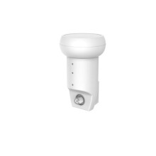 LNB Universeel Enkel - HAMA - Ontvangst HD, FullHD, UltraHD 4K en 8K - Wit - Schakeling 22 kHz