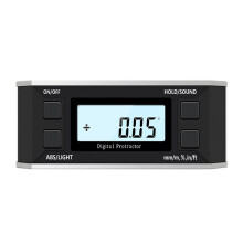 SHAHE 360 Degree Metal Angle Measurer Electronic Digital Level Inclinometer Angle Finder Level Box Measurement Tool