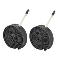 2 Pack 700 x 28-32C Tires Road Bike, Bike Inner Tube with 60mm Presta Valve for Road Bikes