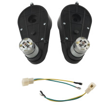 2 Pcs 550 Universal Children Electric Car Gearbox With Motor, 12Vdc Motor With Gear Box, Kids Ride Car Baby Car Parts