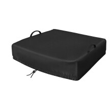 Broadcast Spreader Cover, Waterproof Hopper Cover,Universal Lawn Rain Cover with Elastic Hem & Reflective Handles
