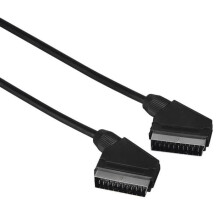 Scart-Verbindungskabel - HAMA - 1,5 m - Stecker - Schwarz - Video