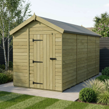 7 x 13 Apex Shed Tanalised (Single Door, No Windows)