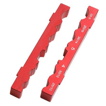 Bike Universal Table Vise Insert Clamp Tool Jaw Vice Bench Multifunctio Fixtures Bike Size Hub MTB Fork Pedal Red