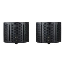 2X GAZ-300P Draagbare Zangcabine Omgevingsreflectiefilter Geluidsabsorberend Schuim Microfoon Isolatiescherm Microfoon Geluidsdicht Scherm