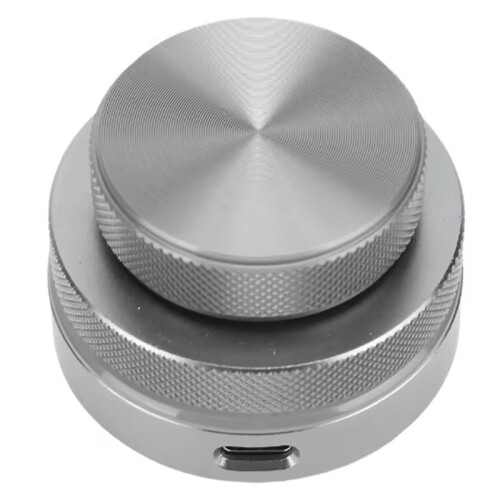 Volume Control Knob 2.4G  USB C Wired Multimedia Controller Knob with RGB Lights for Phone Tablet PC 2
