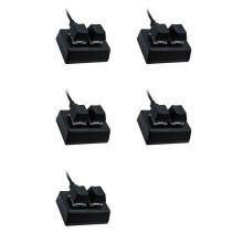 5X 2 Toetsen Macro Programmering Toetsenbord RGB Toetsenbord Gaming Tekening Schakelaar Aangepast Toetsenbord OSU Gaming Toetsenbord, Zwart