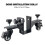Heavy Duty Door Panel Trolley with 360º Rotating Rollers for Door Panel Easy Installation 3