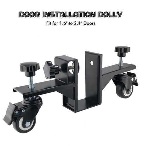 Heavy Duty Door Panel Trolley with 360º Rotating Rollers for Door Panel Easy Installation 2